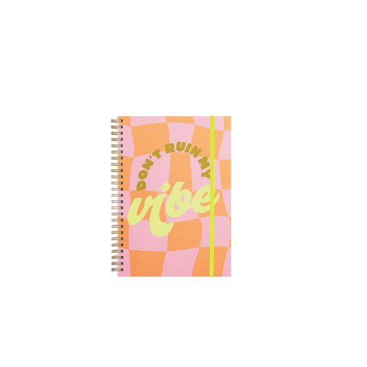 Small Perpetual Planner - Goal Getter Lite: Don't Ruin My Vibe
